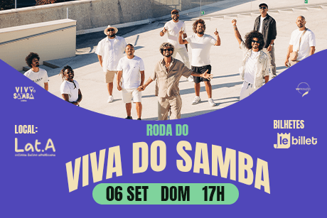 Roda do Viva o Samba no Lat.a