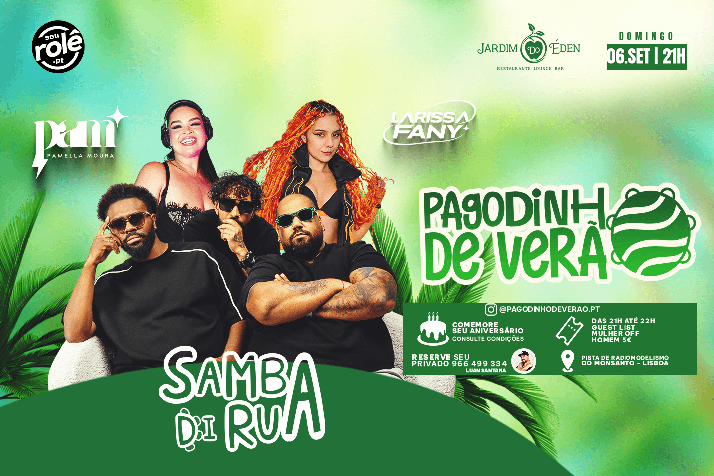 Pagodinho de Verão O melhor pagode de Lisboa!