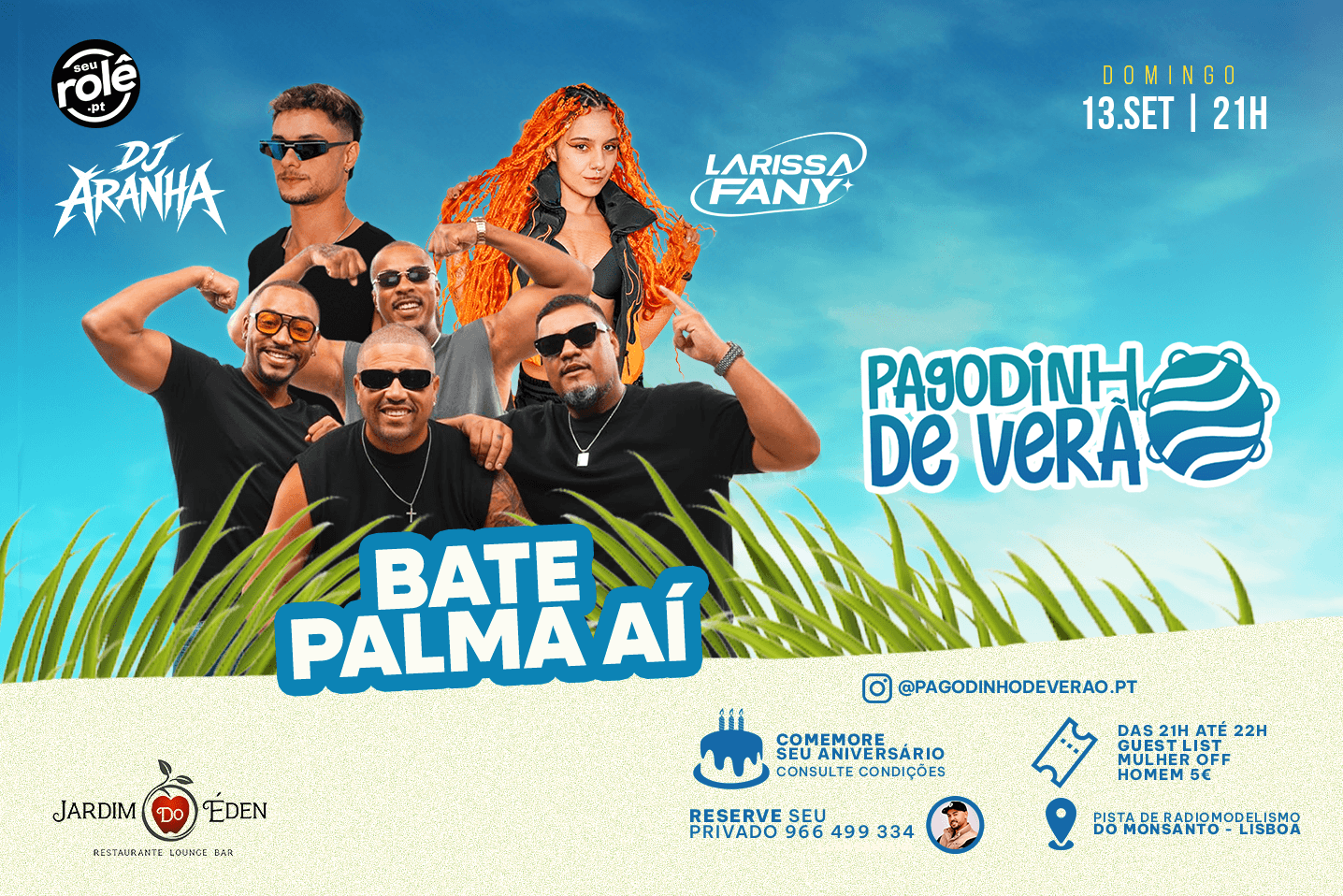 Pagodinho de Verão O melhor pagode de Lisboa!