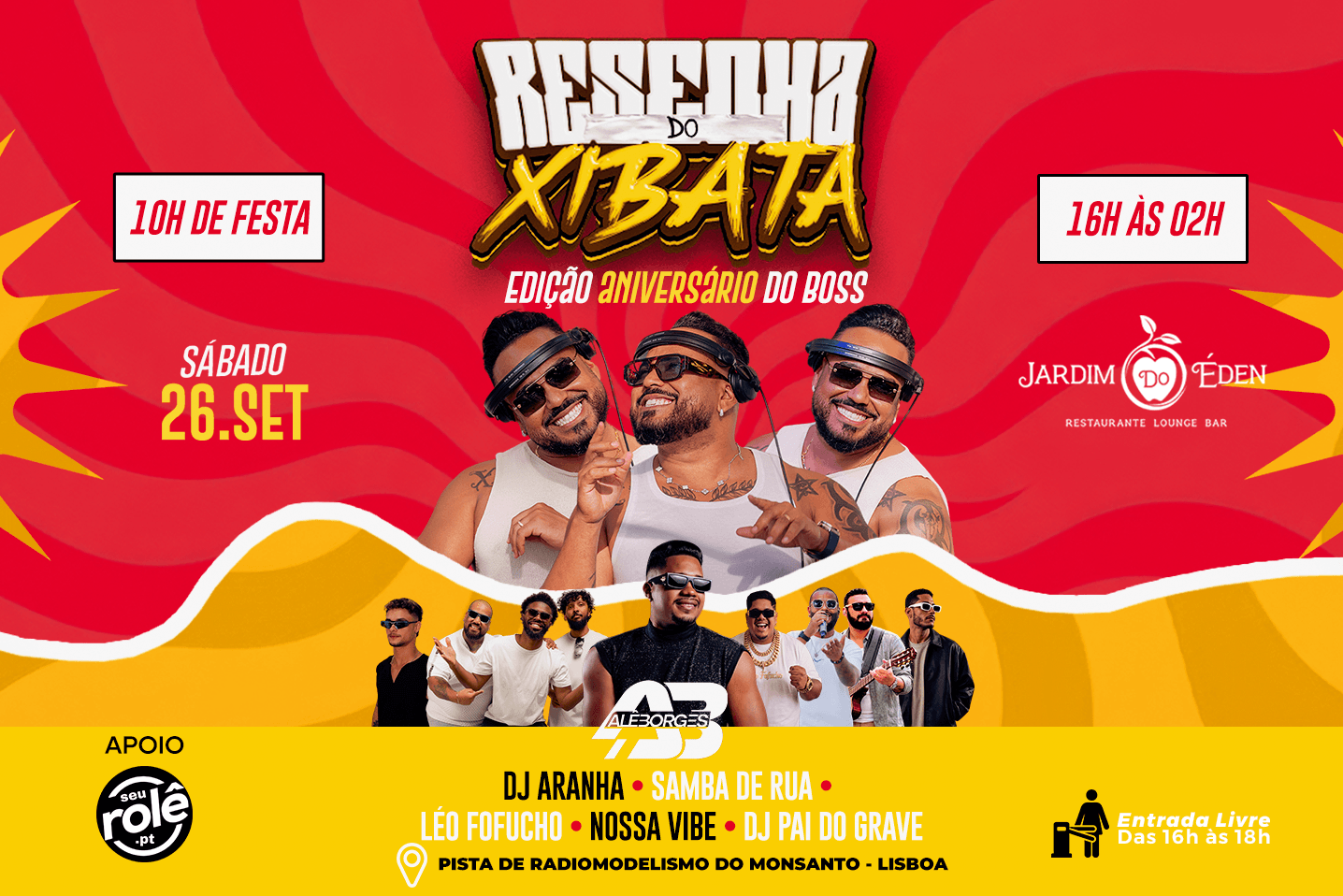 Resenha do Xibata - Edição Aniversário do Boss Venha comemorar com a gente!! Aniversário do Xibata!!