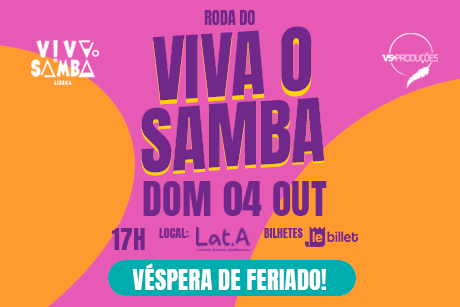 Roda do Viva o Samba no Lat.a