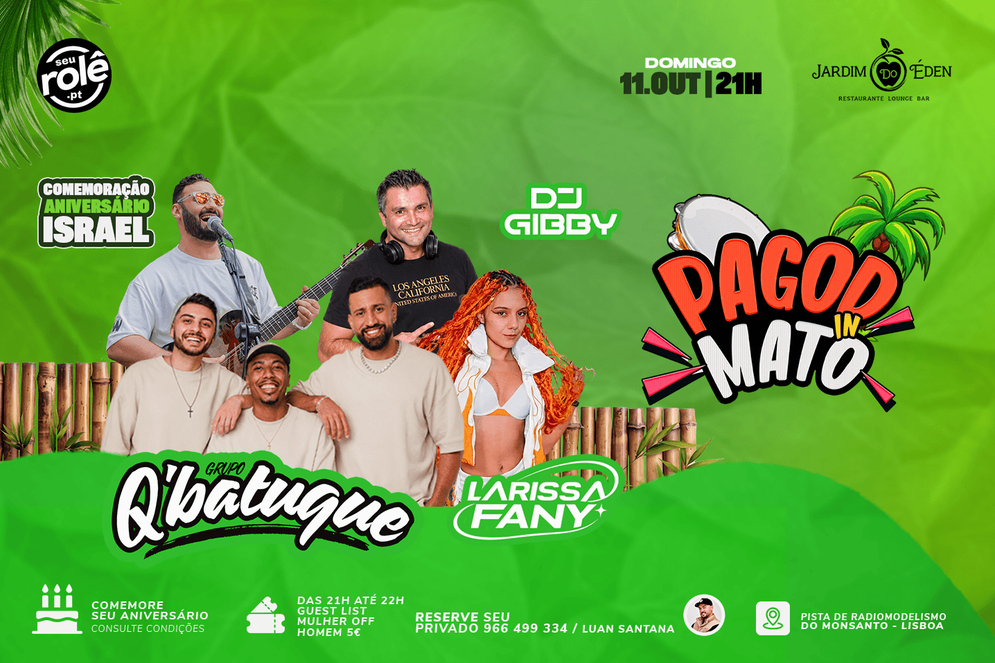 PAGODin Mato Temporada nova!! Muitas novidades para vocês!!