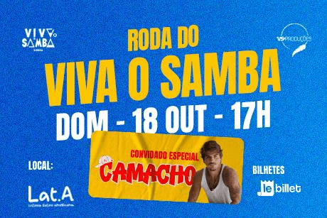 Roda do Viva o Samba no Lat.a convida Fellipe Camacho