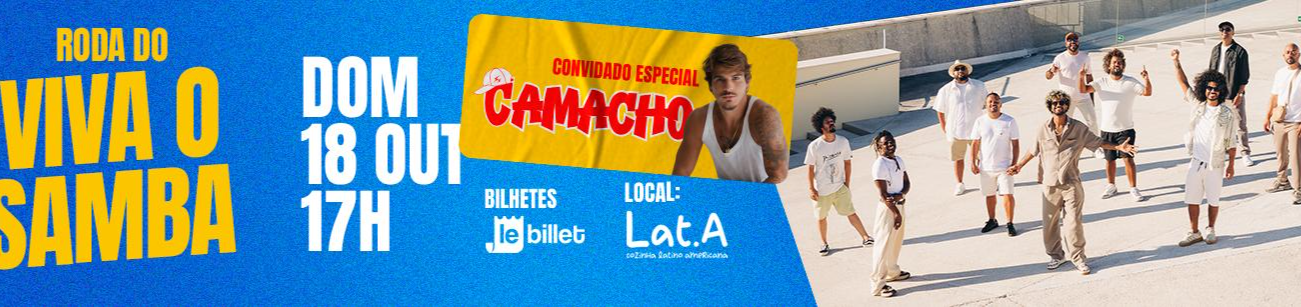 Roda do Viva o Samba no Lat.a convida Fellipe Camacho