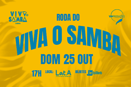 Roda do Viva o Samba no Lat.a