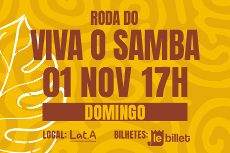 Roda do Viva o Samba no Lat.a