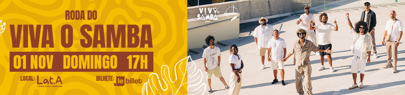 Roda do Viva o Samba no Lat.a