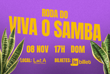 Roda do Viva o Samba no Lat.a