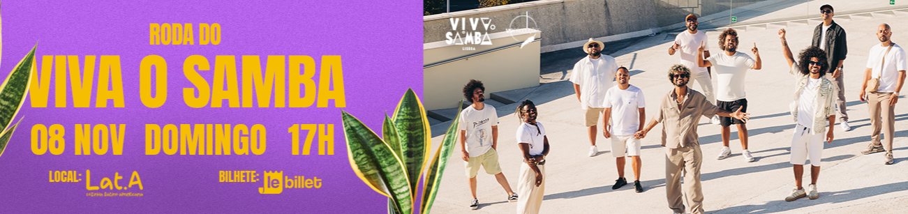 Roda do Viva o Samba no Lat.a