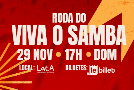 Roda do Viva o Samba no Lat.a