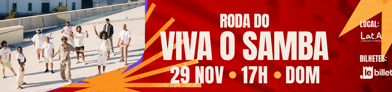 Roda do Viva o Samba no Lat.a