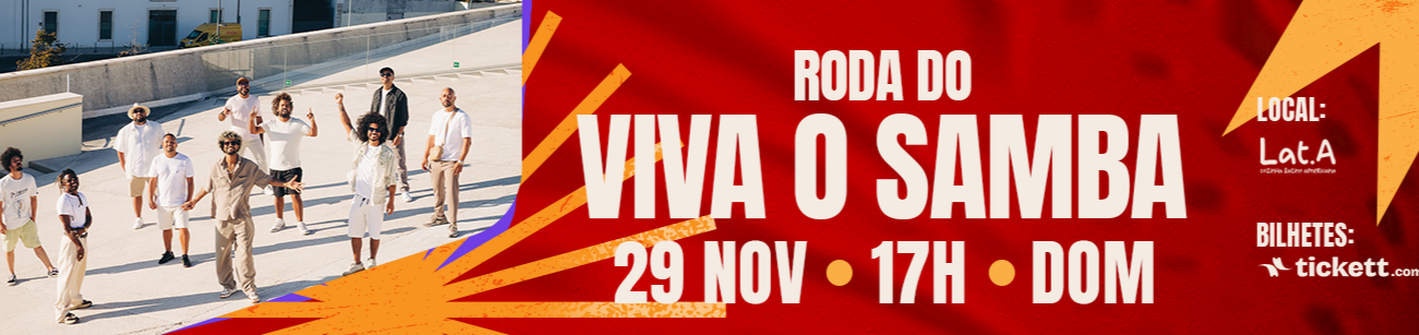 Roda do Viva o Samba no Lat.a