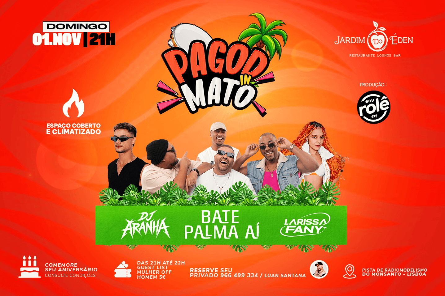 PAGODin Mato O melhor pagode de Lisboa!! (Local coberto)