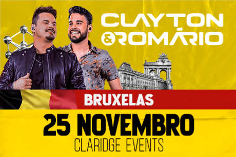 Clayton e Romário - Bruxelas