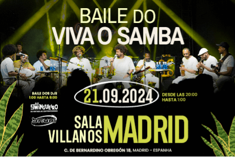 Baile do Viva o Samba Madrid