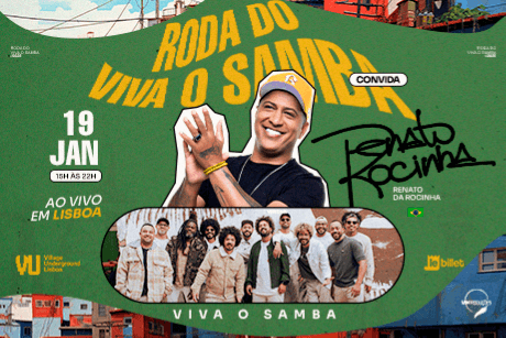 Viva o samba Convida Renato da Rocinha